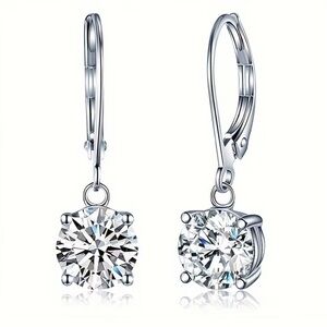 Silver Drop Earrings